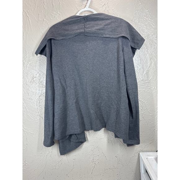 Green Tea Gray Modal Open Cardigan Soft Lightweight Womens Size Medium - Picture 2 of 5